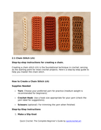 Quick Crochet: A Complete Beginners Guide