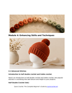 Quick Crochet: A Complete Beginners Guide